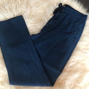 H&M Denim Drawstring Pants Size 33
